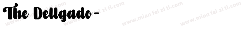 The Dellgado字体转换